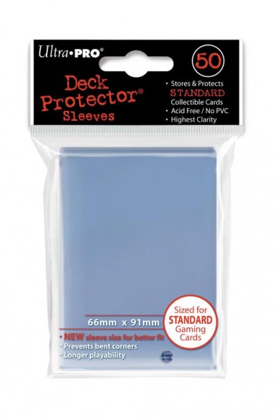 Clear Deck Protector Standard (50) NEW SIZE