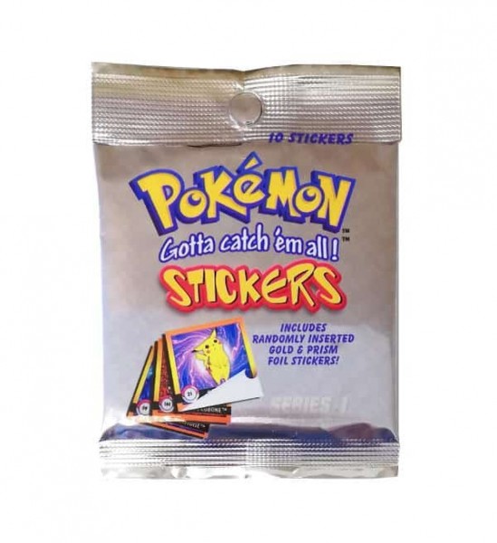 Pokemon Artbox Sticker Series 1 - Booster mit 10 Stickern