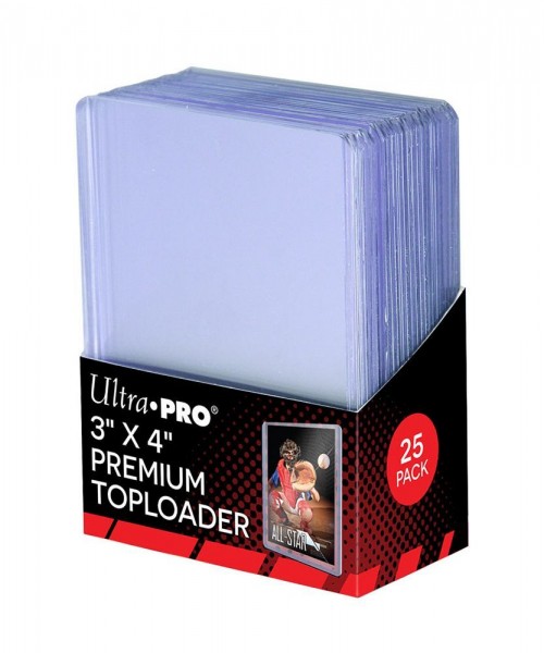 Ultra Pro 3"x4" Toploader Regular Series (25 pages)