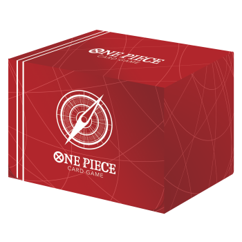 One Piece Card Game - Clear Card Case - Standard Red