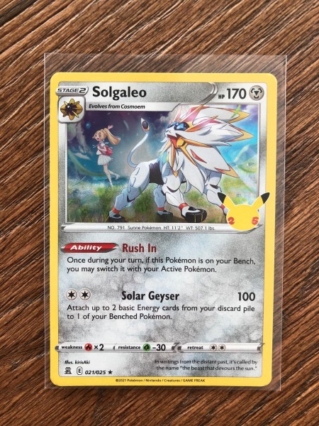 Solgaleo Nr. 21/25 - Celebrations - DE