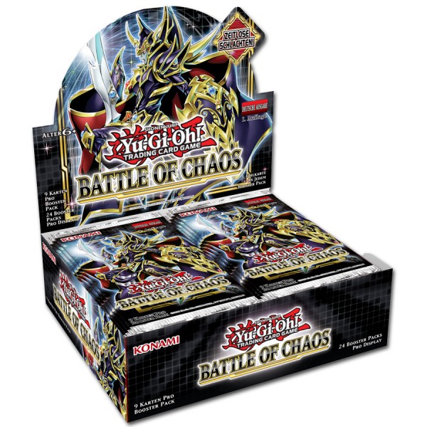 YGO - Battle Of Chaos - Booster Display