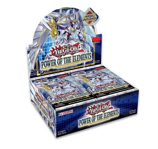 YGO - Power of the Elements - Booster Display (24 Packs) - EN