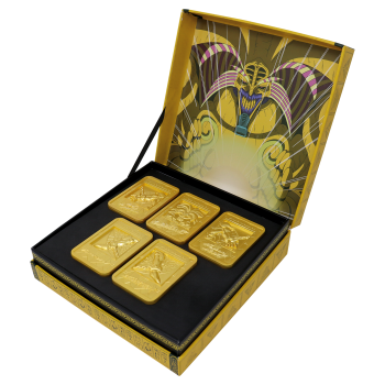 Exodia the Forbidden One 24k Gold Plated Ingot Set limited to only 5'000 worldwide