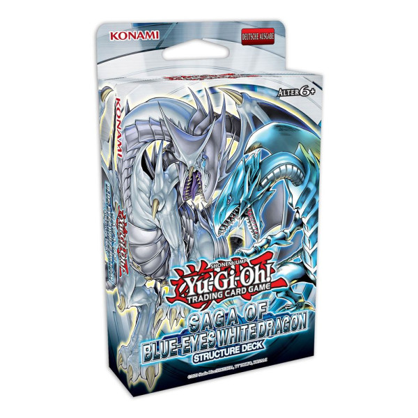 YGO - Structure Deck Saga of Blue-Eyes White Dragon Unlimited Ed. Deck - DE