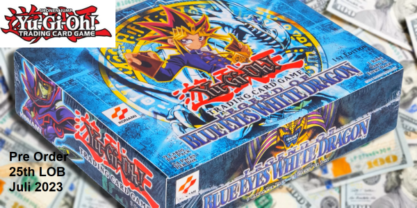 YGO - LC: 25th Anniversary Edition - Legend Of Blue-Eyes White Dragon Display (24 Packs) - EN