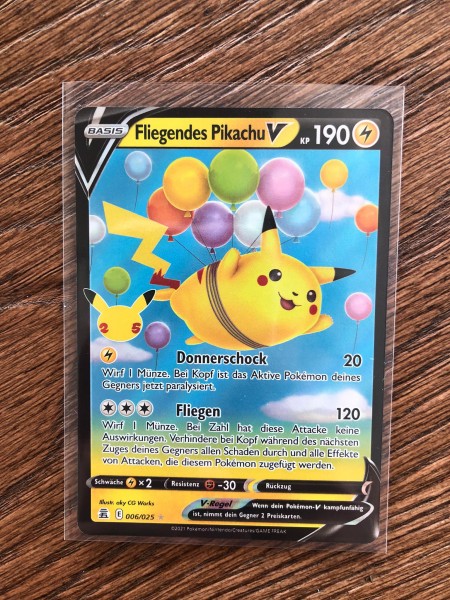 Flying Pikachu V Nr. 06/25 - Celebrations - DE