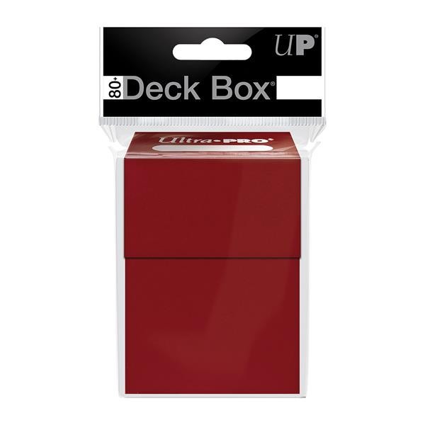 Solid Red Deck Box