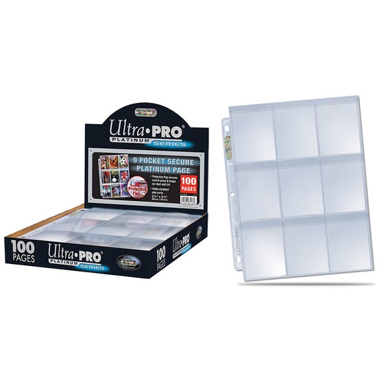 Ultra Pro Secure Platinum 9-Pocket Pages - 1 x 9er Seite