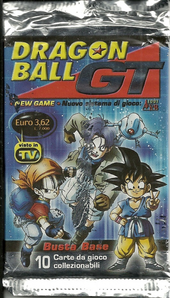 Dragonball GT Game Cards Booster (IT)