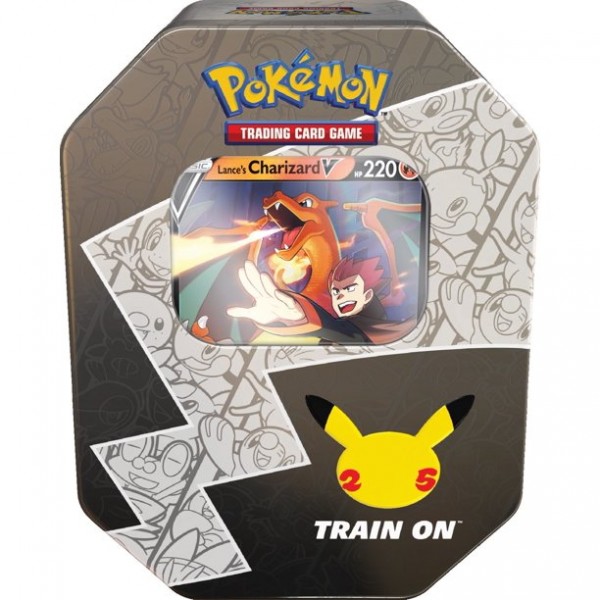 Celebrations Walmart Anniversary Tin "Lance's Charizard V"